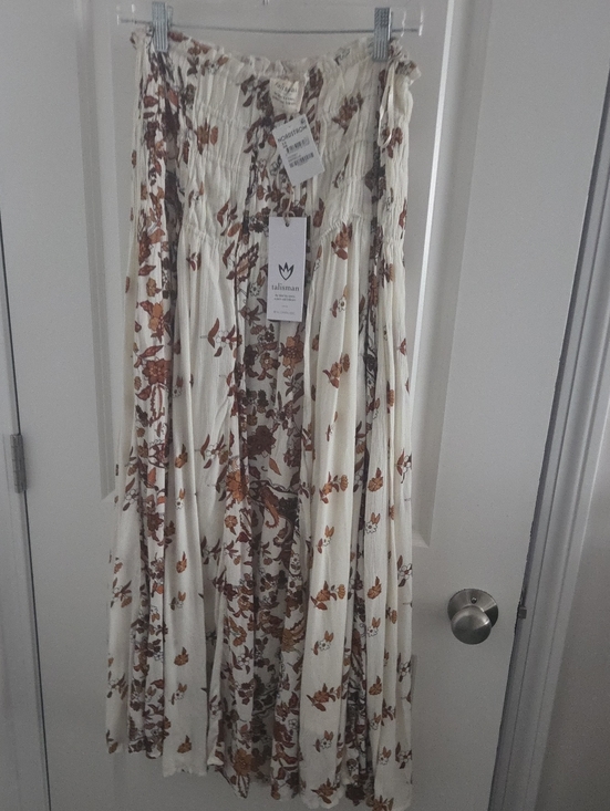 Nordstrom Dresses & Skirts - Talisman Cream Floral Maxi Skirt